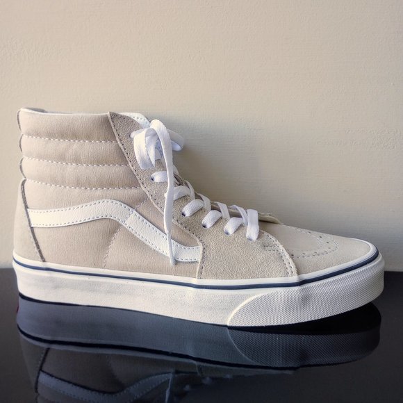 Vans Men's Sk8-Hi Color Theory Suede / Canvas Sneaker in Fantastic French Oak - Picture 1 of 12